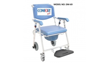 Comfort Plus DM-69 Banyo ve Tuvalet Özellikli Tekerlekli Sandalye